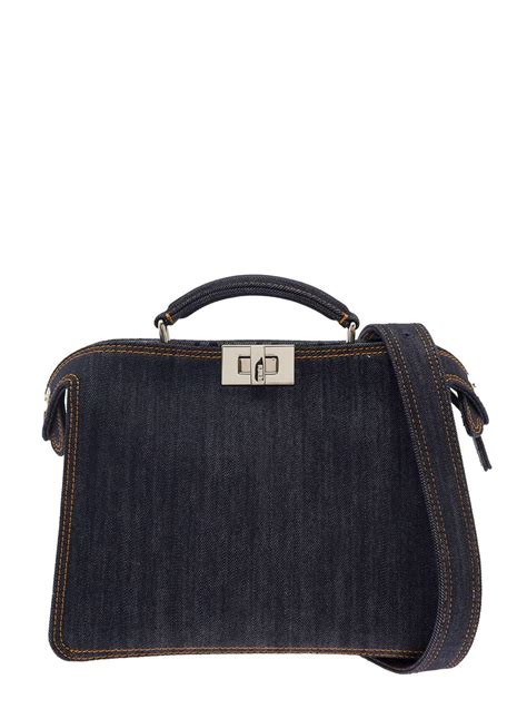 fendi peekaboo celebrities|fendi denim peekaboo.